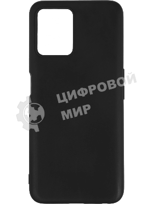 Чехол (клип-кейс) LuxCase, для Realme 8i, черный 62348