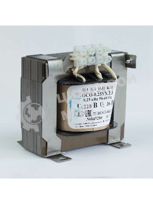 Трансформатор ОСО-0.25-09 220/36В УХЛ3 Кострома ОС0000002365