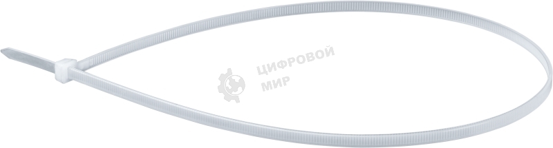 Хомут кабельный Navigator NCT-048-500-100/WH 4.8х500 нейл. белый (уп. 100 шт)