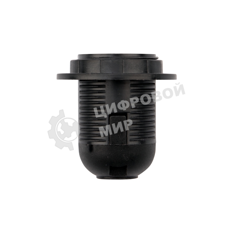 Патрон Rexant пластиковый термостойкий подвесной с кольцом Е27, черный