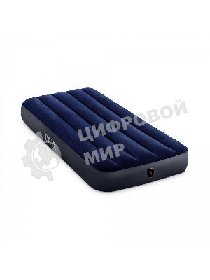 Кровать надувная Junior Classic Downy 76х191х25см FB (64756) INTEX 6941057412436