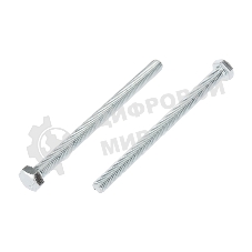 Болт шестигранный Kranz DIN 933, 8х110, упаковка поставщика (24 кг./500 шт.)