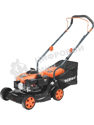 Газонокосилка бензиновая PATRIOT PT 40, 130сс, 3,5 л.с., 40 см, 35л. трав., пластик. дека,