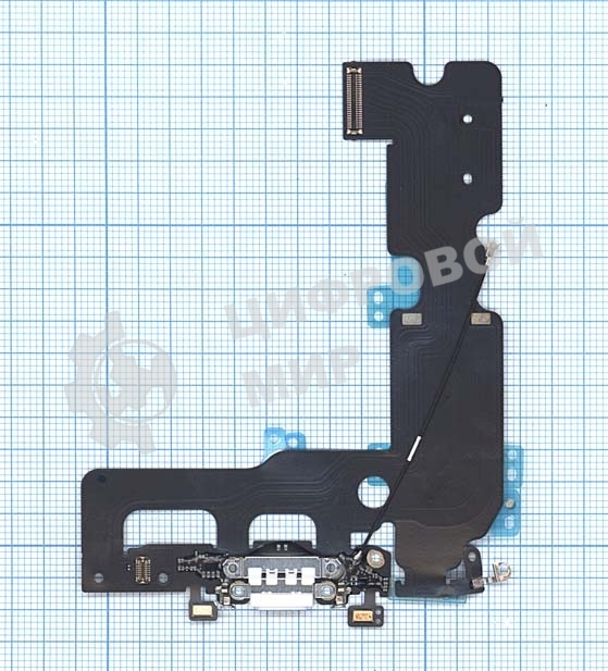 Шлейф разъема питания для iPhone 7 Plus черный