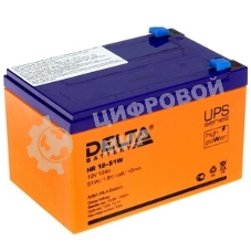 Батарея для ИБП Delta HR 12-51W (12V, 12Ah)