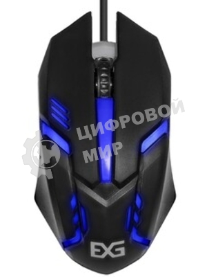 Мышь проводная ExeGate Gaming Standard Laser GML-17 черный, 1200 dpi, USB, кнопки - 3