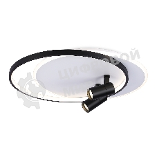 Светильник Ambrella light FL51392/1+2 WH/BK белый/черный 3000K-6400K 65W 560*480*120 (ПДУ РАДИО 2.4G)