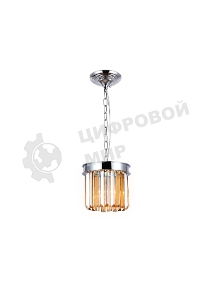 Светильник Ambrella light TR5102 CH/TI хром/янтарь E14 max 40W D200*575