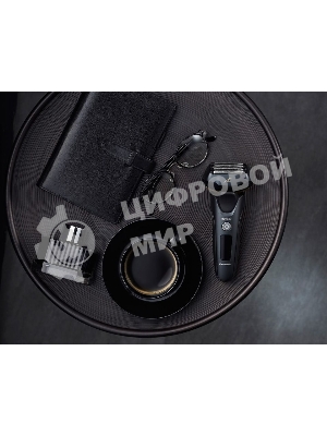 Бритва электрическая сетчатая Panasonic ES-LV97-K820 реж.эл.:5 питан.:аккум. черный