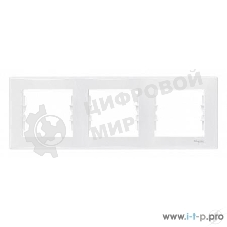 Рамка 3-м Sedna горизонт. бел. SchE SDN5800521