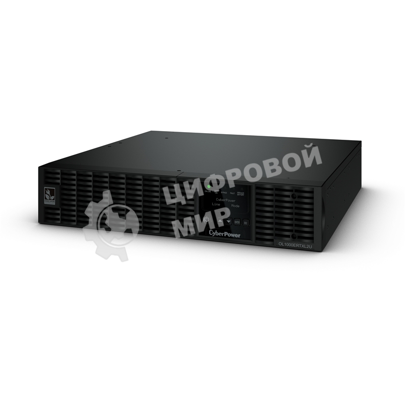Источник бесперебойного питания Online CyberPower OL1000ERTX L2U 1000VA/900W USB/RS-232/Dry/EPO/SNMPslot/RJ11/45/ВБМ (8 IEC С13)