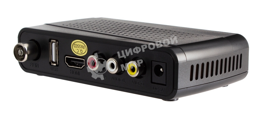 Ресивер DVB-T2 Hyundai H-DVB520 черный