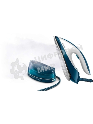 Парогенератор Philips 2400 Вт, удар 400 г, пар 120 г/мин, 6,5 бар, SteamGlide, OptimalTEMP, автоотключение