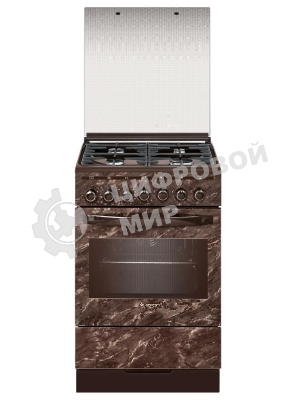 Плита комбинированная Gefest ПГЭ 5302-03 0054 коричневый, конфорок 4 шт, духовка 55 л, 50 см x 85 см x 58.5 см