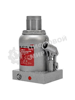 Домкрат гидравлический бутылочный Matrix, 30 т, h подъема 244–370 мм