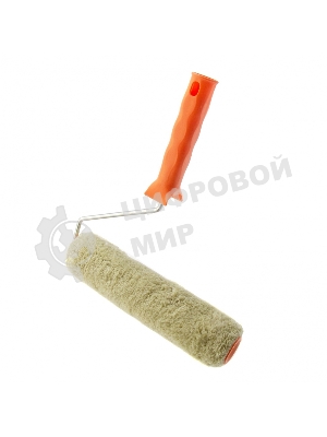 Валик Сибртех Фасадные работы, 250мм, ворс 18мм, D 36мм, D ручки 6 мм, полиакрил, полиэстер