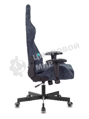 Кресло Бюрократ VIKING KNIGHT LT27 FABRIC синий, ткань, 120 кг, механизм качания