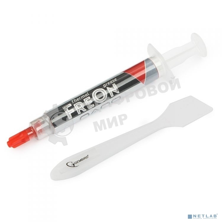 Термопаста Gembird FreOn Nano GF-31-1.5 для радиаторов, 1,5гр, шприц
