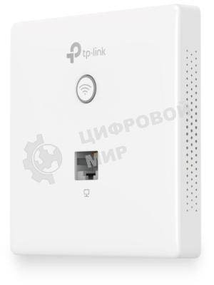 Точка доступа TP-Link Omada AC1200 wireless MU-MIMO Gigabit wall-plate Access Point, 1 Gigabit downlink port, 1 gigabit uplink port, 802.3af/at PoE in, wall plate mounting, support standalone mode and controlled by Omada SDN controller (Software/hardware/Cloud)