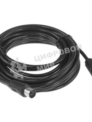 Кабель телевизионный Cablexpert, CCV-515-3M, Coaxial M/F, 3м