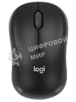 Мышь беспроводная Logitech B175 черный, 1000 dpi, радиоканал, USB, кнопки - 3