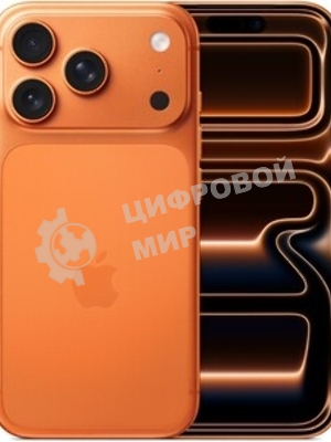 Смартфон Apple iPhone 17 Pro A3523 12Gb, 512Gb, оранжевый