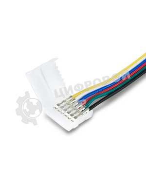 GS7851 Соединитель гибкий двухсторонний 5050 12/24V (6 конт.) (5шт)