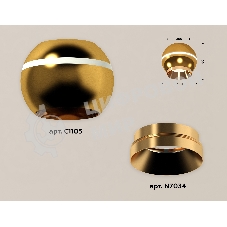 Светильник Ambrella Light XS1105002 PYG золото желтое полированное MR16 GU5.3 LED 3W 4200K (C1105, N7034)