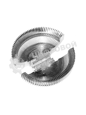 Кулер Cooler ID-Cooling DK-01 черный/серебристый 92мм алюминий 2500rpm 29db 95W 52мм