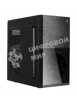 Компьютерный корпус Aerocool/Formula Cs-105 Blue (mATX, без БП, 1x USB3.0, 1x USB2.0, 1x 12cm blue LED front fan)