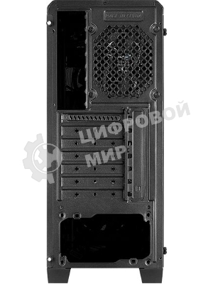 Компьютерный корпус Aerocool/Formula Ore Saturn FRGb-G-BK-v1 (2xUSB, 2xAudio, 0.5 мм,3x120 мм FAN, прозрачная стенка-закаленное стекло, ATX,