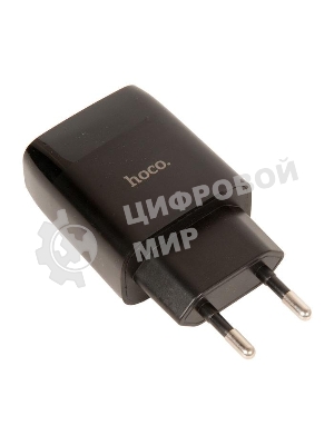 Сетевое зарядное устройство QC 3.0/ HOCO HC-32507 C72Q/ 1 USB/ Выход: 5V_9V_12V, 18W, черный