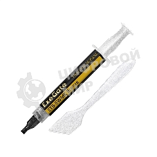 Термопаста ExeGate ETb-5WMK Bronze (4,9 Вт/(м•К), 1.5г, шприц с лопаткой)