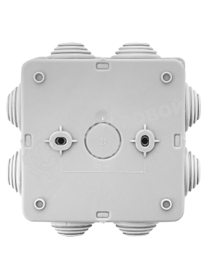 Коробка распределительная EKF КМР-030-031 с крышкой наружная (85х85х40) 8 мембр. вводов IP55