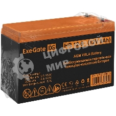 Батарея для ИБП ExeGate EP129860RUS HR 12-9/EXG1290 (12V 9Ah 1234W), клеммы F2