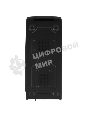 Компьютерный корпус Miditower ExeGate EX287030RUS UN-604-UN600 (ATX, БП UN600 с вент. 12см, 2*USB+2*USB 3.0, аудио, черный)