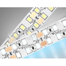 Светодиодная лента Ambrella light GS1703 2835 240Led/ 24W m/ 12V IP20 6500K/ 5000*10*1.2mm (2 конт.)