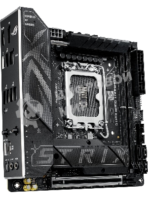 Материнская плата ASUS ROG STRIX B860-I GAMING WIFI, LGA1851, Intel B860, 2xDDR5, 4xSATA, 2xM.2, 1xPCIe 5.0 x16, DisplayPort, HDMI, USB Type-C, 1x2.5Gb LAN, Thunderbolt, 2x3.5 мм, 7.1, mini-ITX