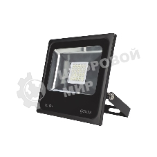 Прожектор светодиодный Gauss LED 20W IP65 6500К черный 1/16