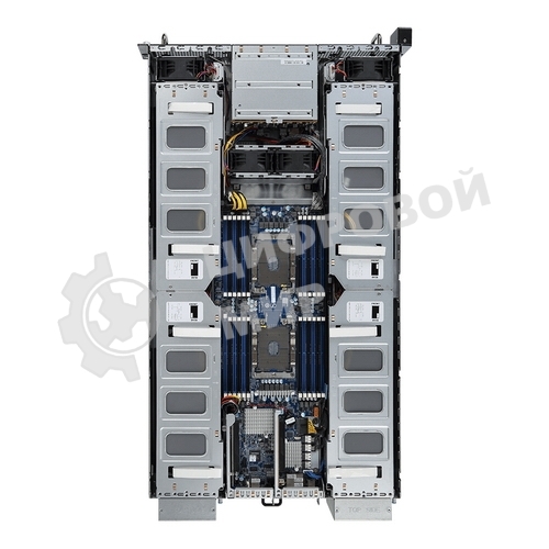Серверная платформа Gigabyte G291-2G0 HPC Server - 2U 16 x Tesla P4 GPU Server 2 x LGA 3647 DDR4