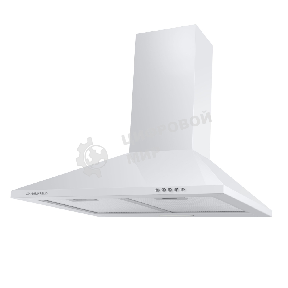 Вытяжка купольная Maunfeld Cork 60, белый, 60 см, 620 куб. м/ч, 47 дБ