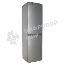 Холодильник DON R-296 NG нерж сталь двухкамерный 209/140л морозилка снизу