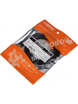 Кабель USB (m)-Lightning (m) 2м черный