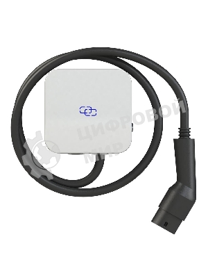 Зарядная станция S'OK SHN10332GbT22KW-5 Green Energy, 3-фазы, 22kW (32A/380V),Bluetooth(APP), RFID, IP65, GbT, 5м кабель