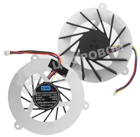 Вентилятор (кулер) для ноутбука Asus M50 G50 G51 G60 L50 X55 X56 X57 VX5 N50