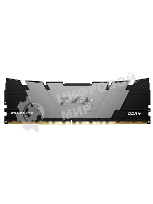 Оперативная память Kingston Fury Renegade, DDR4, 16GB (2x8GB), 3200MHz, CL16, DIMM, с радиатором, серый/черный