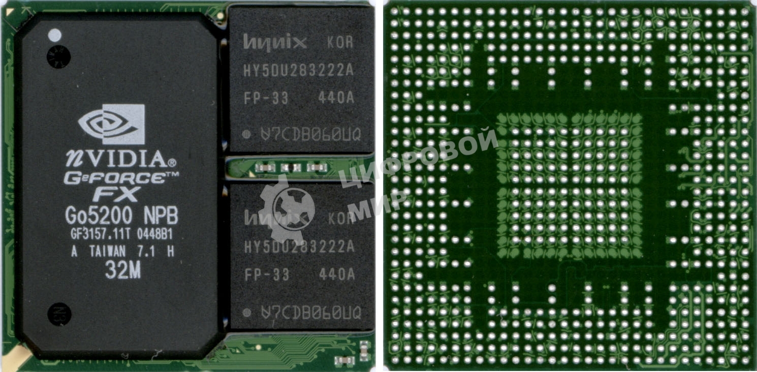 Чип nVidia Go5200 32M