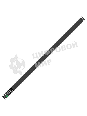 Вертикальный блок розеток с автоматом защиты ExeGate ServerPro PDU-V213 Al-10C1310S-T-1P (19