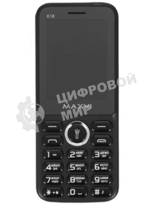 Мобильный телефон Maxvi K18 черный