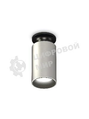 Светильник Ambrella Light XS6324101 SSL/PBK/SBK серебро песок/черный полированный/черный песок MR16 GU5.3
